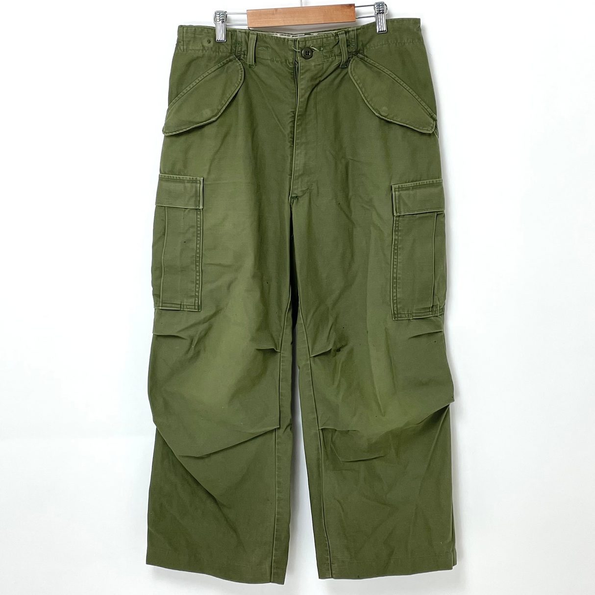 1972年製 アメリカ軍 U.S.ARMY OG-107 M-65 フィールド カーゴパンツ S/Rサイズ【FB-PT-ML0011C】