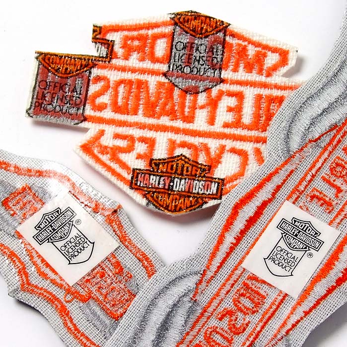オフィシャル ハーレー ワッペン 新品 HARLEY-