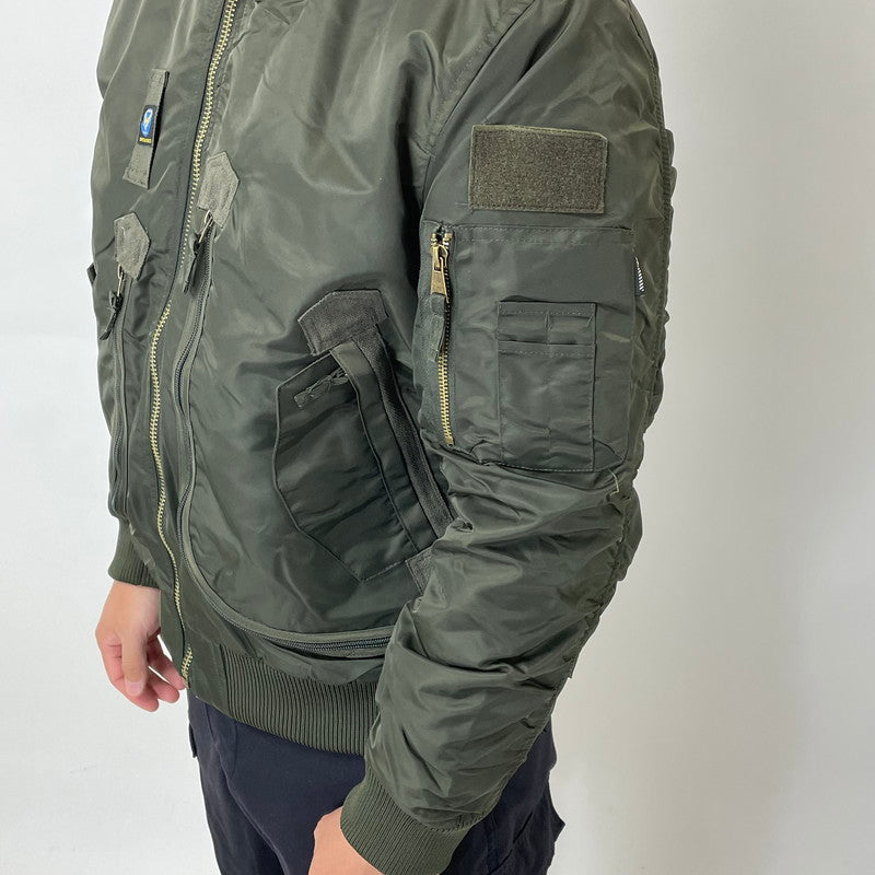 (1/24まで特価) ＵＳ.MA1.AIRFORCE、フライトジャケット(新品）A10NZ-AF