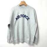 【訳あり】アメリカ空軍 U.S.AIR FORCE グレー スウェットシャツ【FB-SS-ML0013D=】