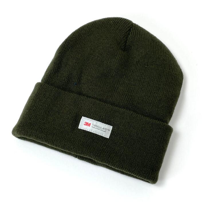 ドイツ 3Mロゴ付 シンサレート ウォッチキャップ 新品 M17N-