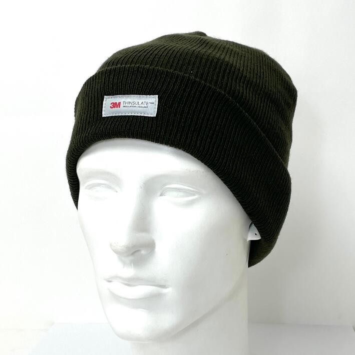 ドイツ 3Mロゴ付 シンサレート ウォッチキャップ 新品 M17N-