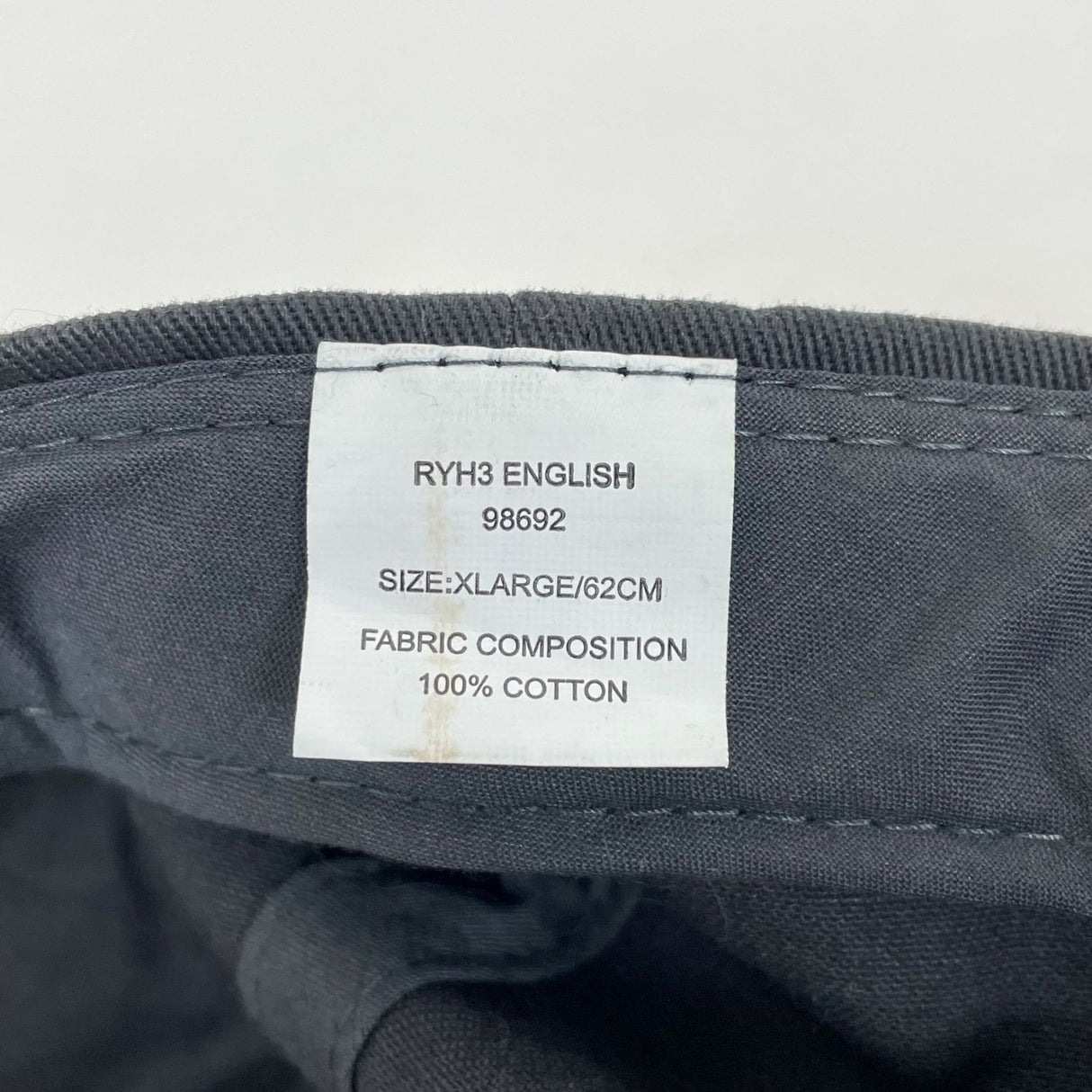 (9/2まで特価)イギリス ROYAL MAIL グレーベースボールキャップ 新品 M19GN-