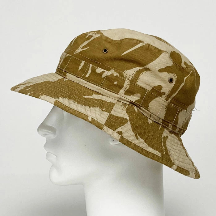 【スモール特価】イギリス軍 DPM デザートカモ ジャングルハット 新品 Ｍ66DN-SB-