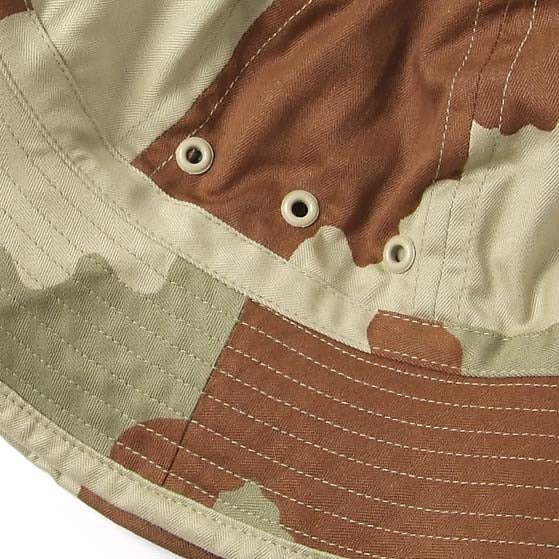 スモール特価、フランス軍 デザートカモ HBT ブッシュハット