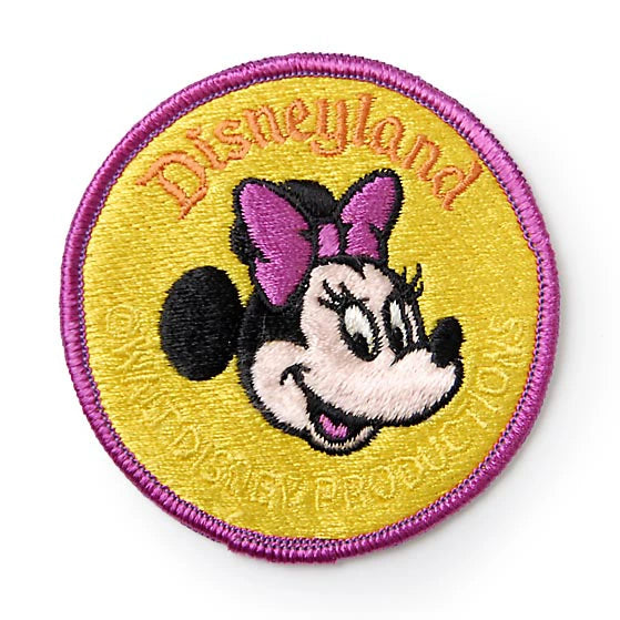 ディズニー ミニーマウス キャラクターワッペン 新品 MINNIE