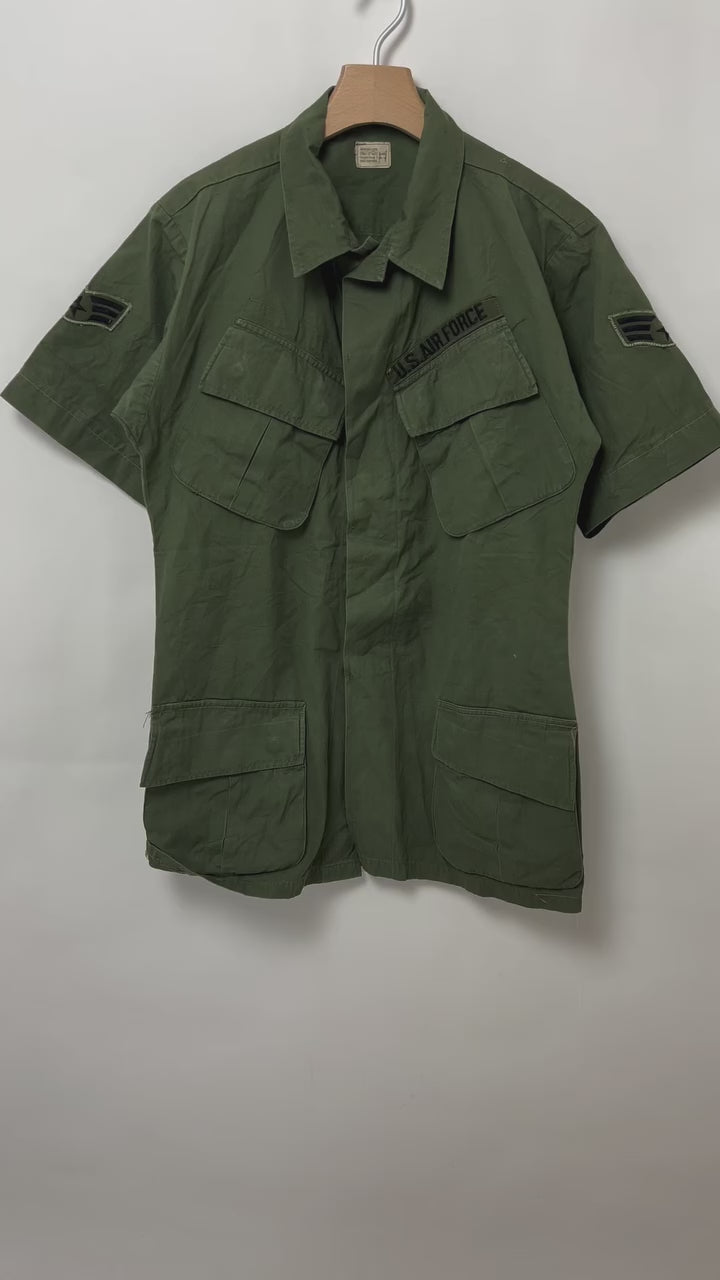 68年製 アメリカ軍 OG-107 リップストップ ジャングルファティーグ
