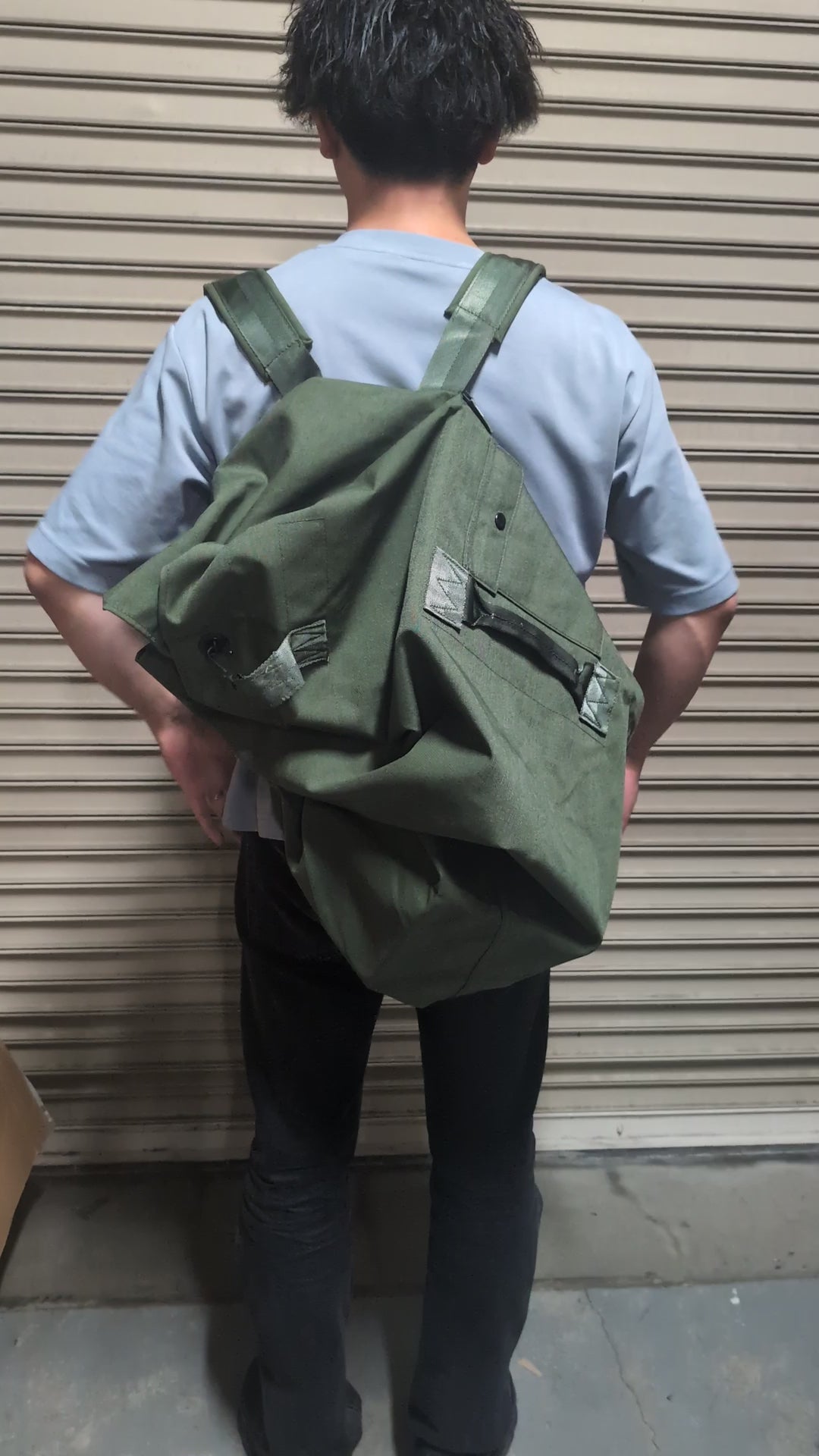 アメリカ軍 OD ナイロン 旧型 ダッフルバッグ 新品 A34YN – L.A.BOY