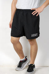 アメリカ軍 U.S.ARMY ブラック 前期型 IPFU トレーニング ショートパンツ 新品 PT-SHORTS-N-