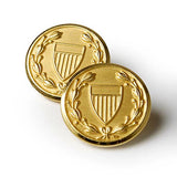 アメリカ軍 ROTC ゴールド 記章ボタン 新品　RBTN-