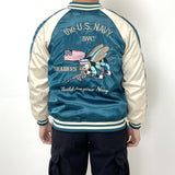 ＵＳ．ＮＡＶＹ，リバーシブルスカジャン（新品）RK-1N=