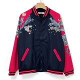 ＵＳ．月に龍、スカジャン（新品）ＲＫ-A1N=