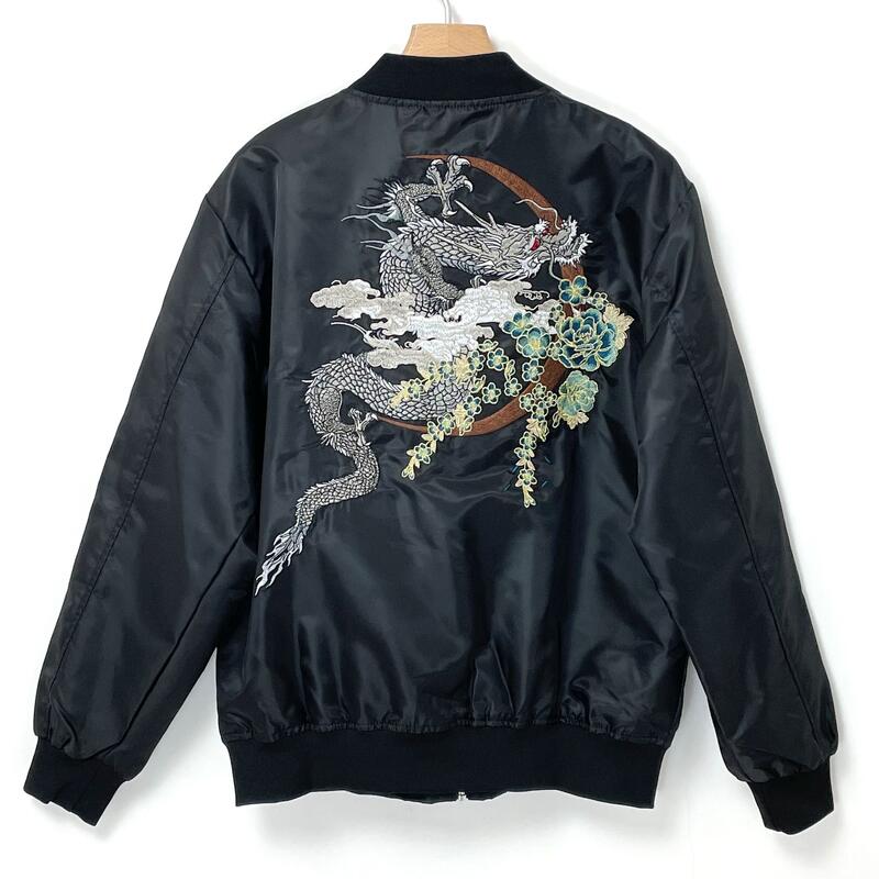 ＵＳ．花と龍、MA-1　ジャケット（新品）RK-A3N=