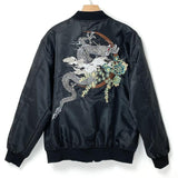 ＵＳ．花と龍、MA-1　ジャケット（新品）RK-A3N=