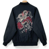 ＵＳ．嵐と龍、スカジャン（新品）ＲＫ-A5N=