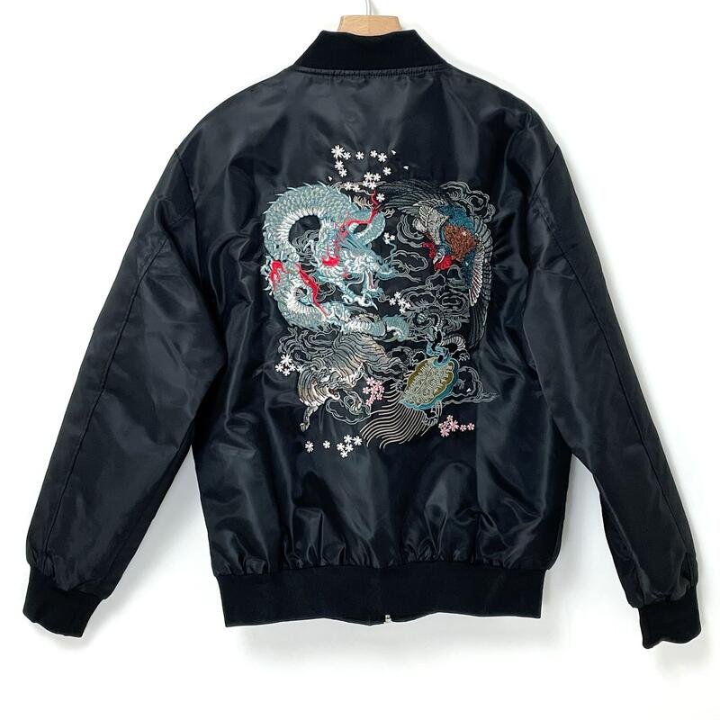 ＵＳ．龍、虎、亀、MA-1　ジャケット（新品）RK-A7N=