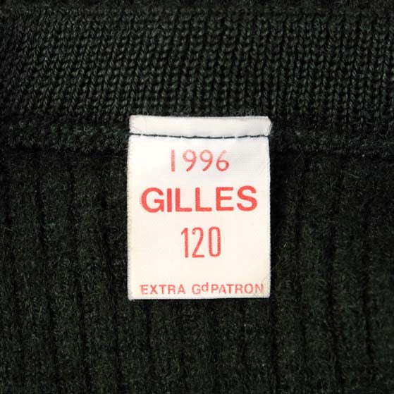 (1/17まで特価)フランス、ダークグリーン、コンバットセーター（ＵＳＥＤ）Ｓ１８Ｕ