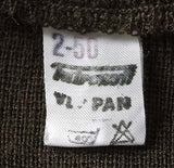 チェコ軍 ODブラウン M-85 Vネックセーター 新品 S19N=