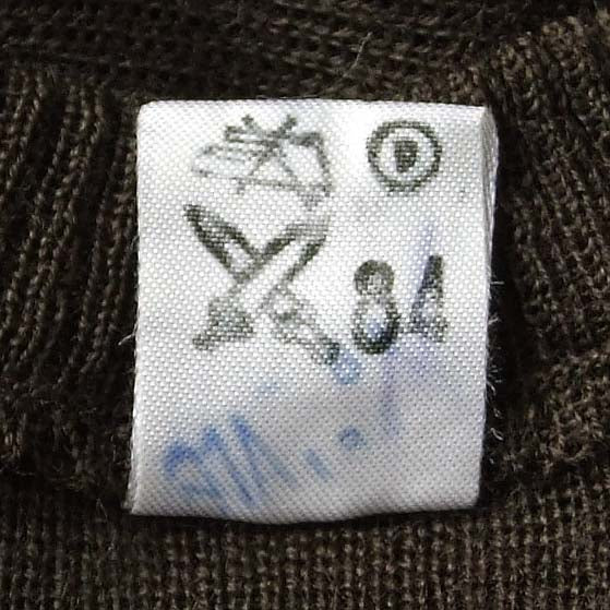 チェコ軍 ODブラウン M-85 Vネックセーター 新品 S19N=