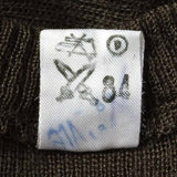 チェコ軍 ODブラウン M-85 Vネックセーター 新品 S19N=