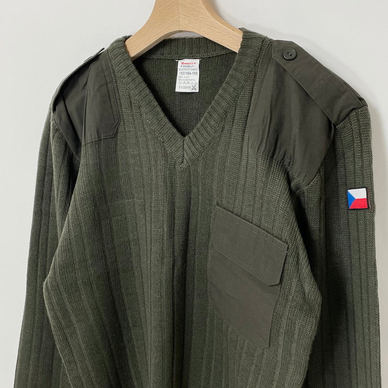 チェコ軍  M-97 Vネックセーター 新品 S20N=