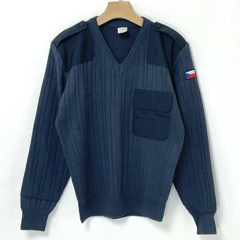チェコ軍  M-97 Vネックセーター 新品 S20N=
