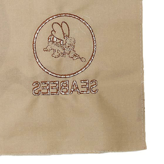 アメリカ軍 デザートカモ SEABEES/シービーズ ポケット用クロス 新品 SEABEES-