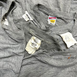 USED 米軍実物 U.S.ARMY グレー 前期型 IPFU トレーニング Tシャツ / アメリカ軍 陸軍 軍物 軍モノ 古着MIX ミリタリー Tシャツ 半袖 灰色 リフレクター V字 反射 プリント 古着 中古 アメカジ ストリート メンズ レディース【T45U-SAM-】
