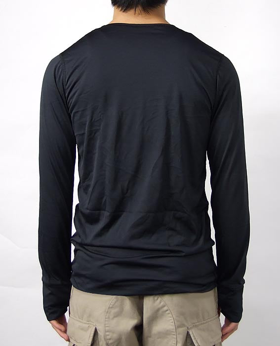 ＵＳ．ポーラテック、ブラック、ロングシャツ 新品 T52N-