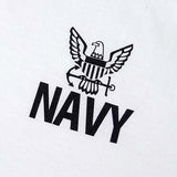 ＵＳ．ＮＡＶＹ．ホワイトＴシャツ(新品）T55NN