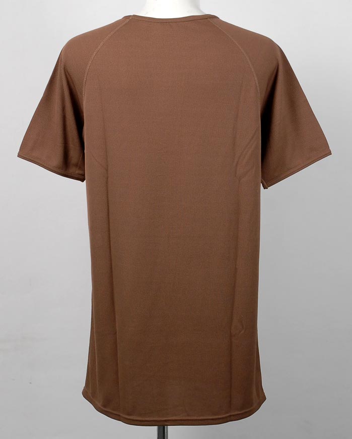 オランダ軍 ブラウン ラグランスリーブTシャツ 新品 T88N-