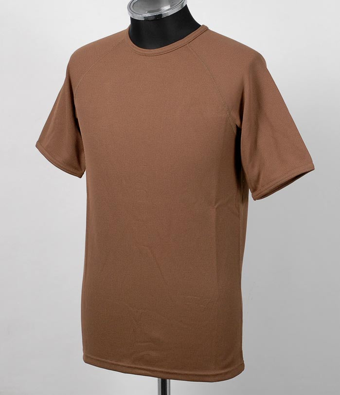 オランダ軍 ブラウン ラグランスリーブTシャツ 新品 T88N-