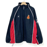 イギリス軍 ER ネイビー GILBERT/ギルバート ハーフZIP ラグビージャケット  USED UK105=