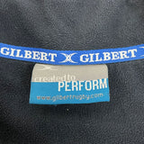 イギリス軍 ER ネイビー GILBERT/ギルバート ハーフZIP ラグビージャケット  USED UK105=