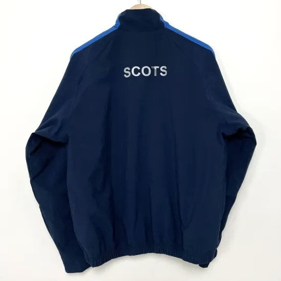 ロイヤル・スコットランド連隊 SCOTS ネイビー "NIKE" トレーニングジャケット（USED）UK116=
