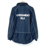 【1点物】イギリス軍 ネイビー "9 Regiment RLC" ハーフZIP トレーニングジャケット（USED）　UK172=