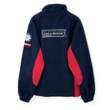 【1点物】イギリス防衛消防救助サービス FIRE and RESCUE SERVICE ネイビー フリースジャケット Mサイズ USED UK210