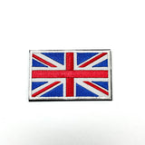 (6/3まで特価)イギリス軍 ユニオンジャック　フラッグワッペン　ベルクロ付　 新品 UK-