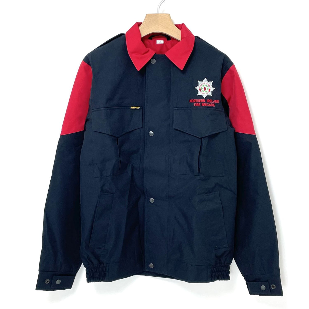 【1点物】北アイルランド消防隊 ネイビー GORE-TEX ワークジャケット（新品&USED）UK47