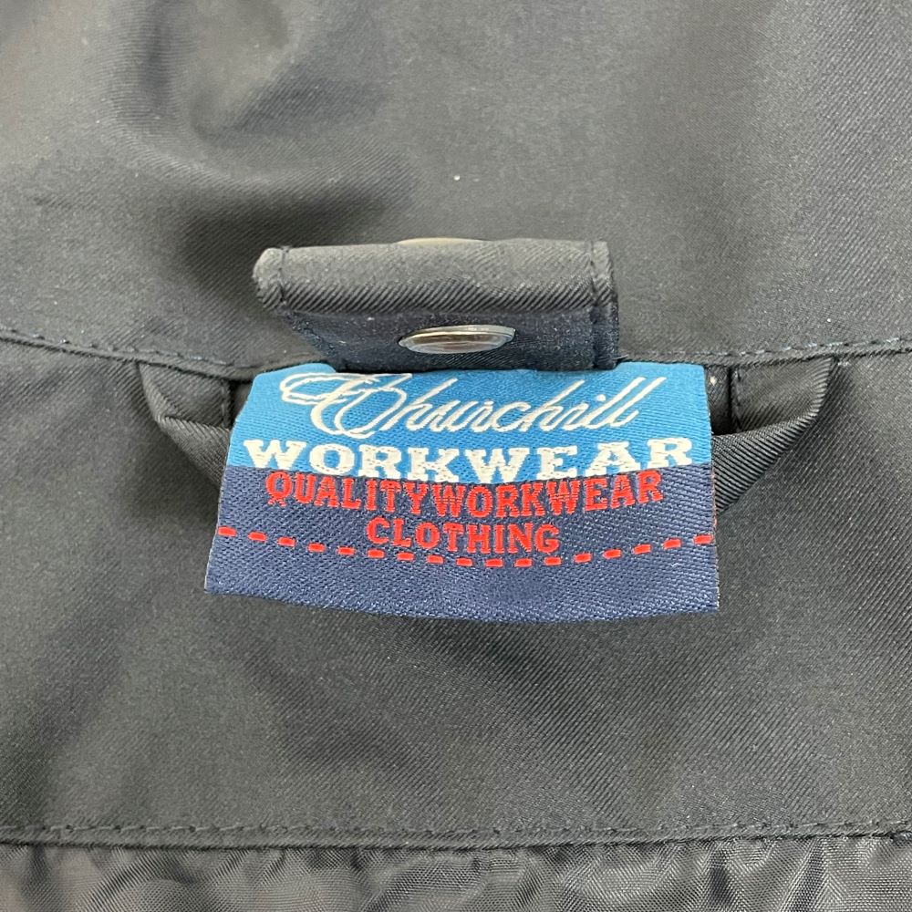 イギリス・エセックス消防救助 ネイビー&ブラック GORE-TEX ワークジャケットパーカー ライナーなし 新品 UK48