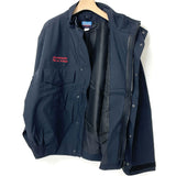 北ウェールズ消防救助 ネイビー GORE-TEX ワークジャケット ライナーなし USED UK49