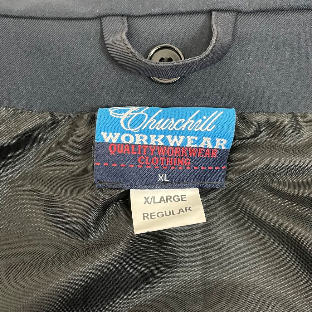 北ウェールズ消防救助 ネイビー GORE-TEX ワークジャケット ライナーなし USED UK49