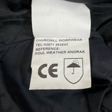 北ウェールズ消防救助 ネイビー GORE-TEX ワークジャケット ライナーなし USED UK49