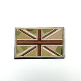 (6/3まで特価)イギリス軍 ユニオンジャック　フラッグワッペン　ベルクロ付　 新品 UK-