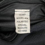 【1点物】イギリス・ロンドン警察 METROPOLITAN POLICE ブラック POLARTEC フリースジャケット USED UK80