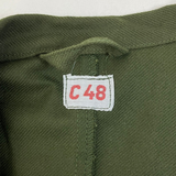 スウェーデン軍 グリーン オーバードラグスロック M-59 ユーティリティーワークジャケット 新品 =
