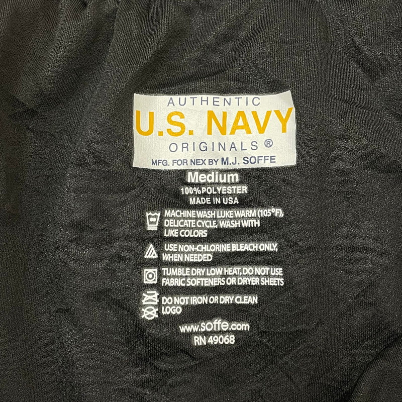アメリカ海軍 U.S.NAVY フィジカルトレーニング ショートパンツ ゴールドレター【FB-PT-ML0023B-】