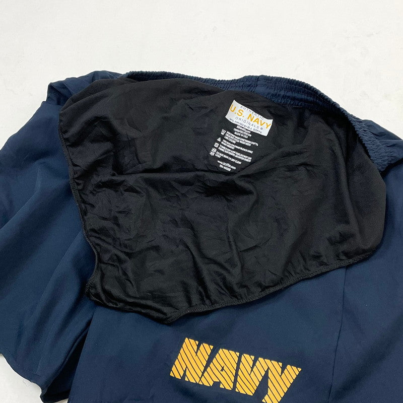 アメリカ海軍 U.S.NAVY フィジカルトレーニング ショートパンツ ゴールドレター【FB-PT-ML0023B-】