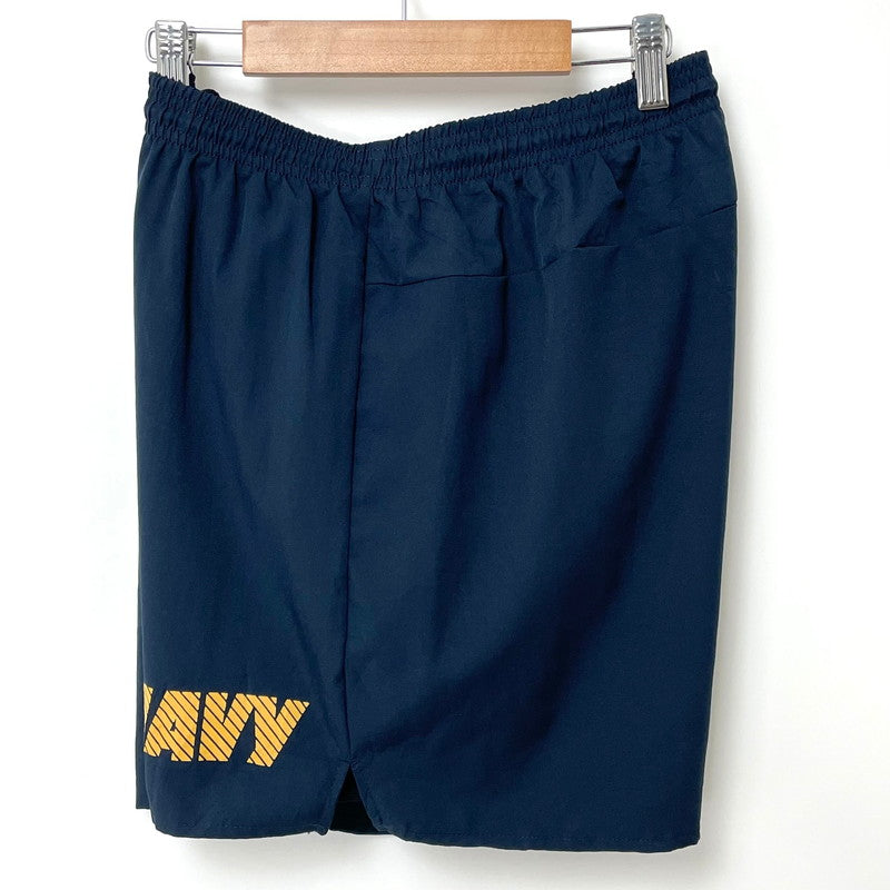 アメリカ海軍 U.S.NAVY フィジカルトレーニング ショートパンツ ゴールドレター【FB-PT-ML0023B-】